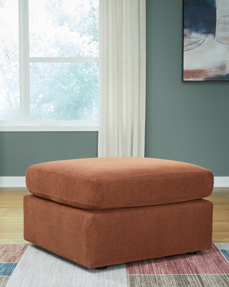 Modmax 6-Piece Sectional with Ottoman in Spice from Ashley - Luna Furniture