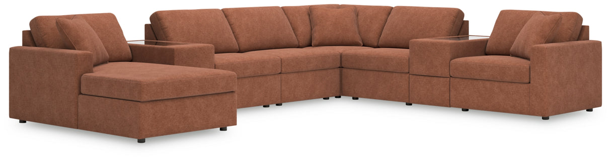 Modmax Spice 8-Piece Sectional with Chaise from Ashley Furniture - Luna Furniture