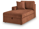 Modmax Spice Left-Arm Facing Corner Chaise with Storage from Ashley - Luna Furniture
