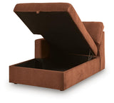Modmax Spice Left-Arm Facing Corner Chaise with Storage from Ashley - Luna Furniture