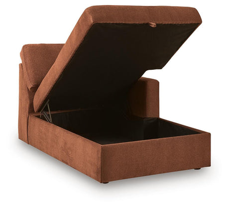 Modmax Spice Right-Arm Facing Corner Chaise with Storage from Ashley - Luna Furniture