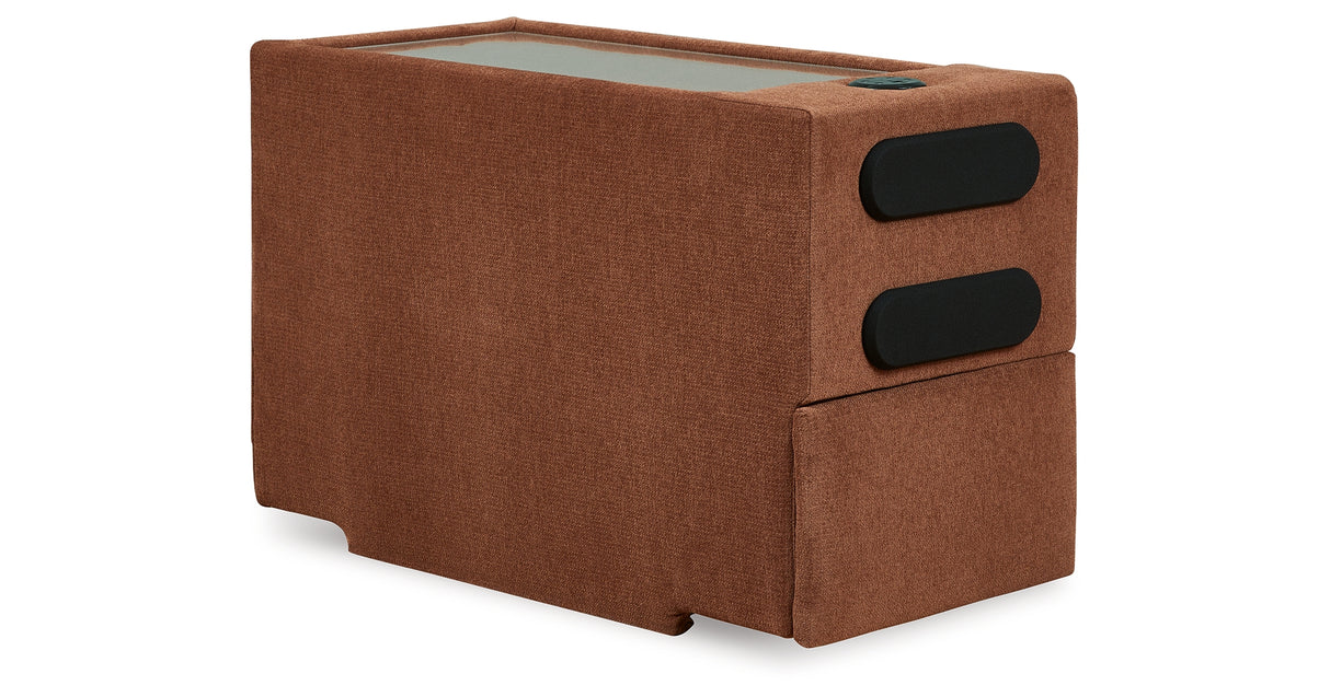 Modmax Spice 5 Piece Sectional with Audio Console from Ashley - Luna Furniture