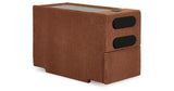 Modmax 4-Piece Sectional with Ottoman in Spice from Ashley - Luna Furniture