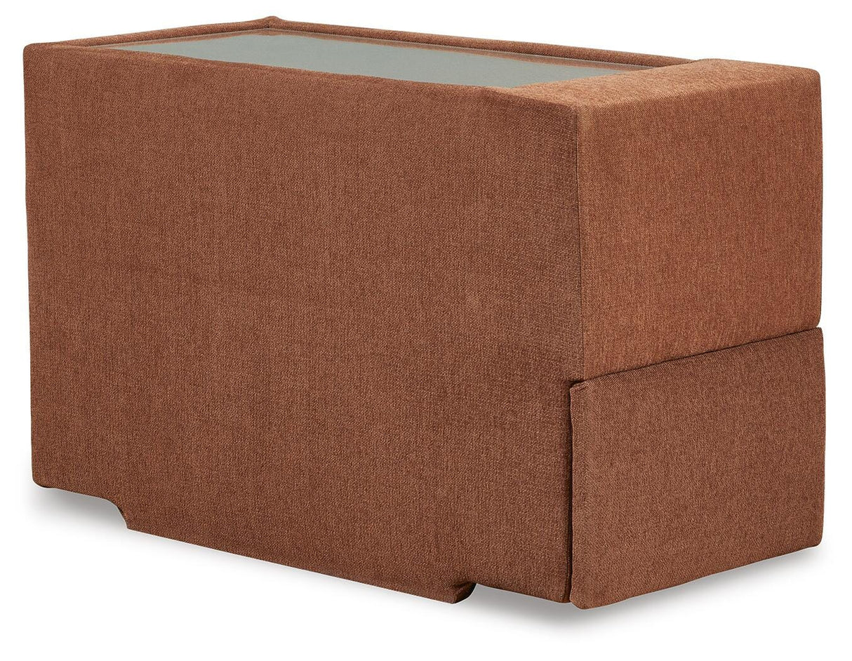 Modmax 6-Piece Sectional with Ottoman in Spice from Ashley - Luna Furniture