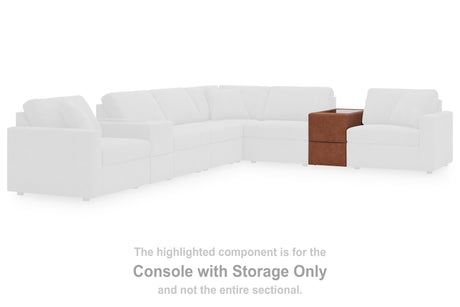 Pillar Peak Spice Console with Storage from Ashley Furniture - Luna Furniture