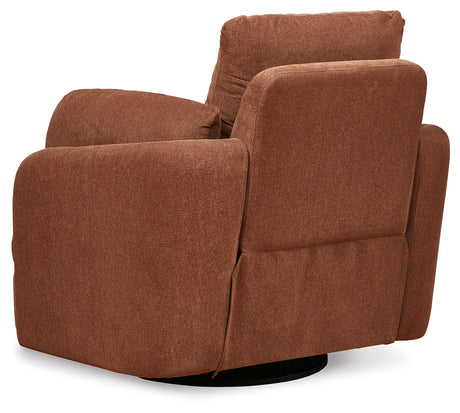 Modmax 5-Piece Sectional with Swivel Glider Recliner in Spice from Ashley - Luna Furniture