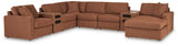 Modmax Spice 8-Piece Sectional with RAF Storage Chaise and Audio Consoles from Ashley - Luna Furniture