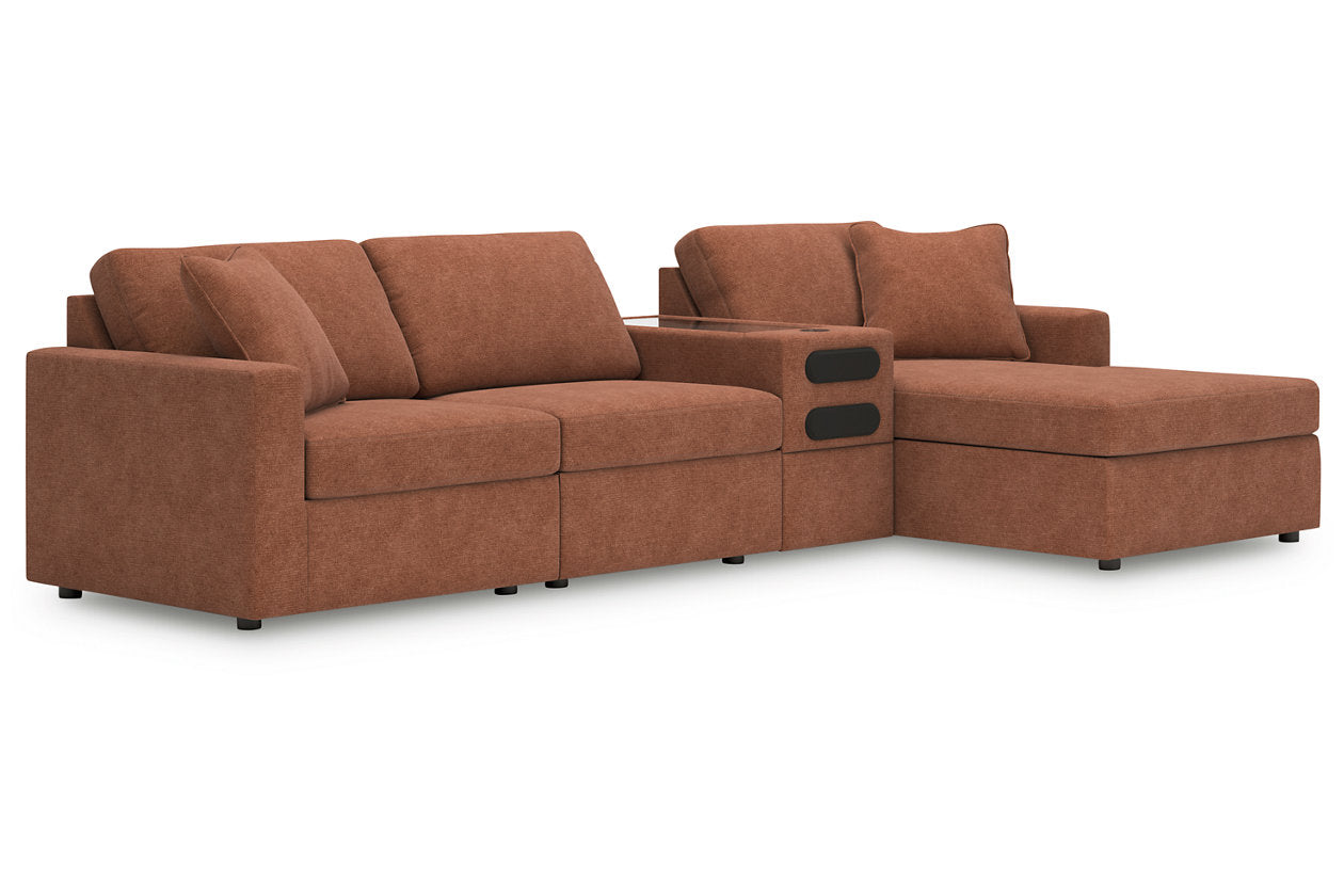 Modmax Spice 4-Piece Sectional with Chaise from Ashley - Luna Furniture