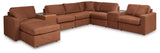 Modmax 8-Piece Sectional with Ottoman in Spice from Ashley - Luna Furniture