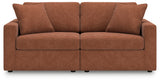 Modmax Sofa, Loveseat and Recliner in Spice from Ashley - Luna Furniture