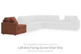 Pillar Peak Spice Left-Arm Facing Corner Chair from Ashley Furniture - Luna Furniture