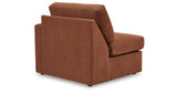 Pillar Peak Spice Right-Arm Facing Corner Chair from Ashley - Luna Furniture