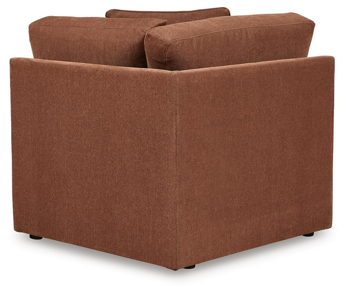 Modmax Spice 6-Piece LAF Sectional with Ottoman and Console with Audio System from Ashley - Luna Furniture