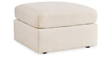 Pillar Peak Oyster Oversized Accent Ottoman from Ashley - Luna Furniture