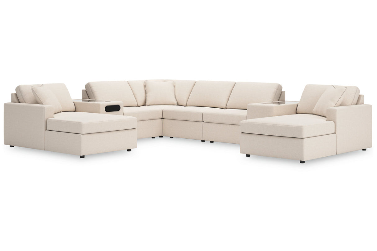 Modmax Oyster 8-Piece Sectional with Chaise from Ashley - Luna Furniture