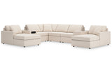 Modmax Oyster 8-Piece Sectional with Chaise from Ashley - Luna Furniture