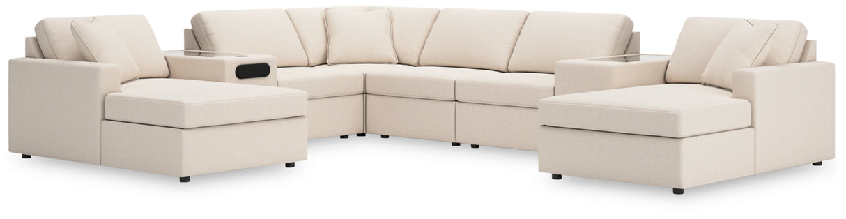 Modmax Oyster 8-Piece Sectional with Chaise from Ashley - Luna Furniture