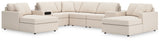 Modmax Oyster 8-Piece Sectional with Chaise from Ashley - Luna Furniture