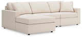 Modmax Oyster 3-Piece Sectional Sofa Storage Chaise from Ashley - Luna Furniture