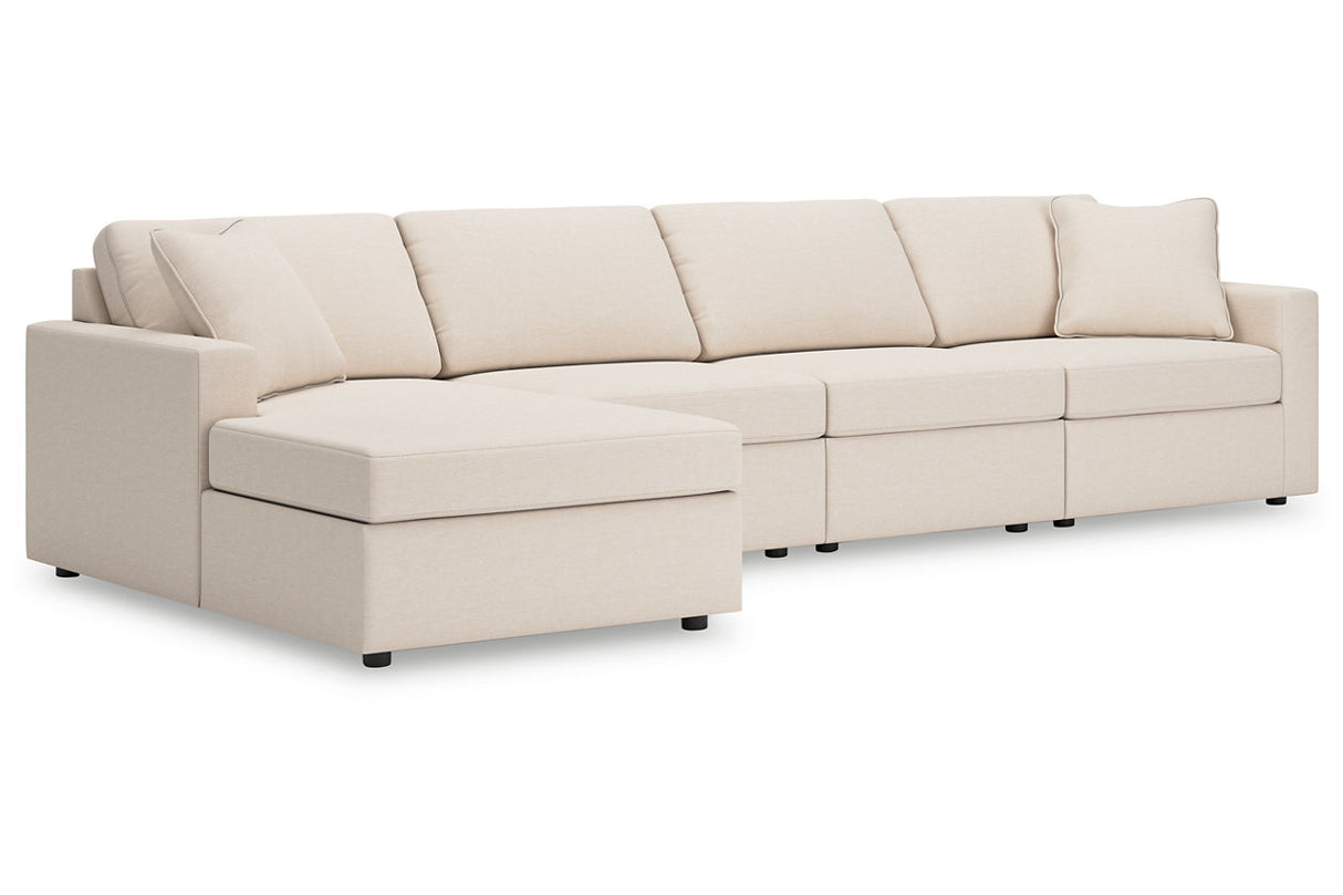 Modmax Oyster 4-Piece Sectional with Chaise from Ashley - Luna Furniture