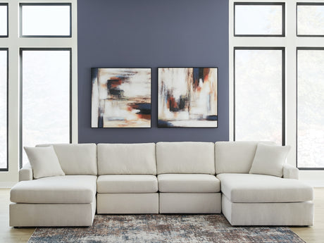 Modmax Oyster 4-Piece Sectional with Chaise from Ashley Furniture - Luna Furniture