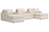 Modmax Oyster 5-Piece Pit Sectional from Ashley - Luna Furniture