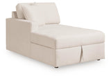Modmax Oyster Left-Arm Facing Corner Chaise with Storage from Ashley - Luna Furniture
