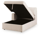 Modmax Oyster Left-Arm Facing Corner Chaise with Storage from Ashley - Luna Furniture