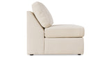 Pillar Peak Oyster Armless Chair from Ashley - Luna Furniture