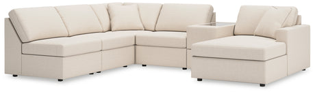 Modmax Oyster 6-Piece Sectional with Chaise from Ashley - Luna Furniture