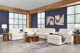 Modmax 6-Piece Sectional with Ottoman in Oyster from Ashley - Luna Furniture