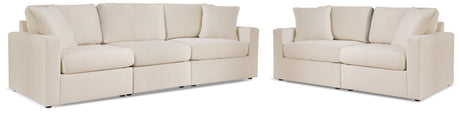 Modmax Oyster Sofa and Loveseat from Ashley Furniture - Luna Furniture