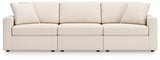 Modmax Sofa, Loveseat and Recliner in Oyster from Ashley - Luna Furniture