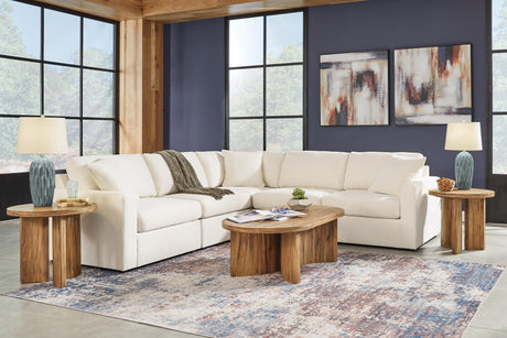 Modmax Oyster 5-Piece Sectional with Recliner from Ashley - Luna Furniture