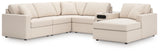 Modmax Oyster 6-Piece Sectional with Audio System and Chaise from Ashley Furniture - Luna Furniture