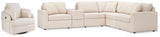 Modmax Oyster 6-Piece Sectional with Recliner from Ashley - Luna Furniture