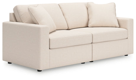 Modmax Oyster Sofa, Loveseat and Recliner from Ashley Furniture - Luna Furniture