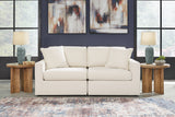 Modmax Sofa, Loveseat and Recliner in Oyster from Ashley - Luna Furniture