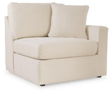 Modmax 4-Piece Sectional with Ottoman in Oyster from Ashley - Luna Furniture