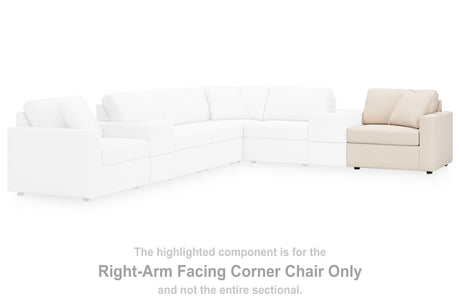 Pillar Peak Oyster Right-Arm Facing Corner Chair from Ashley Furniture - Luna Furniture