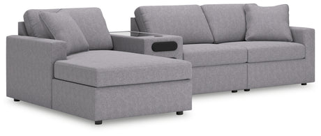 Modmax Granite 4-Piece Sectional with Chaise from Ashley - Luna Furniture