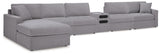 Modmax Granite 6-Piece Sectional from Ashley - Luna Furniture