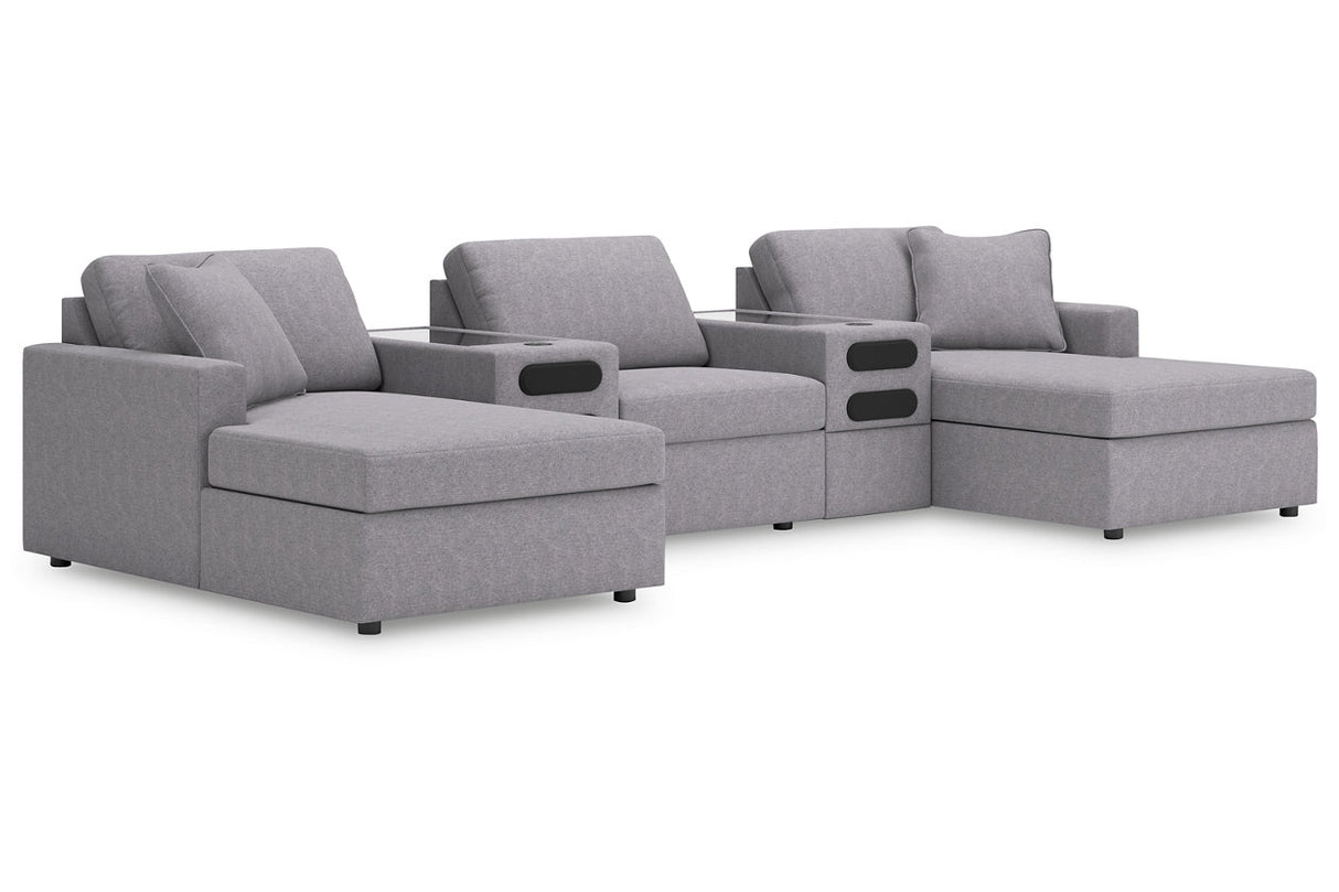 Modmax Granite 5-Piece Sectional from Ashley - Luna Furniture