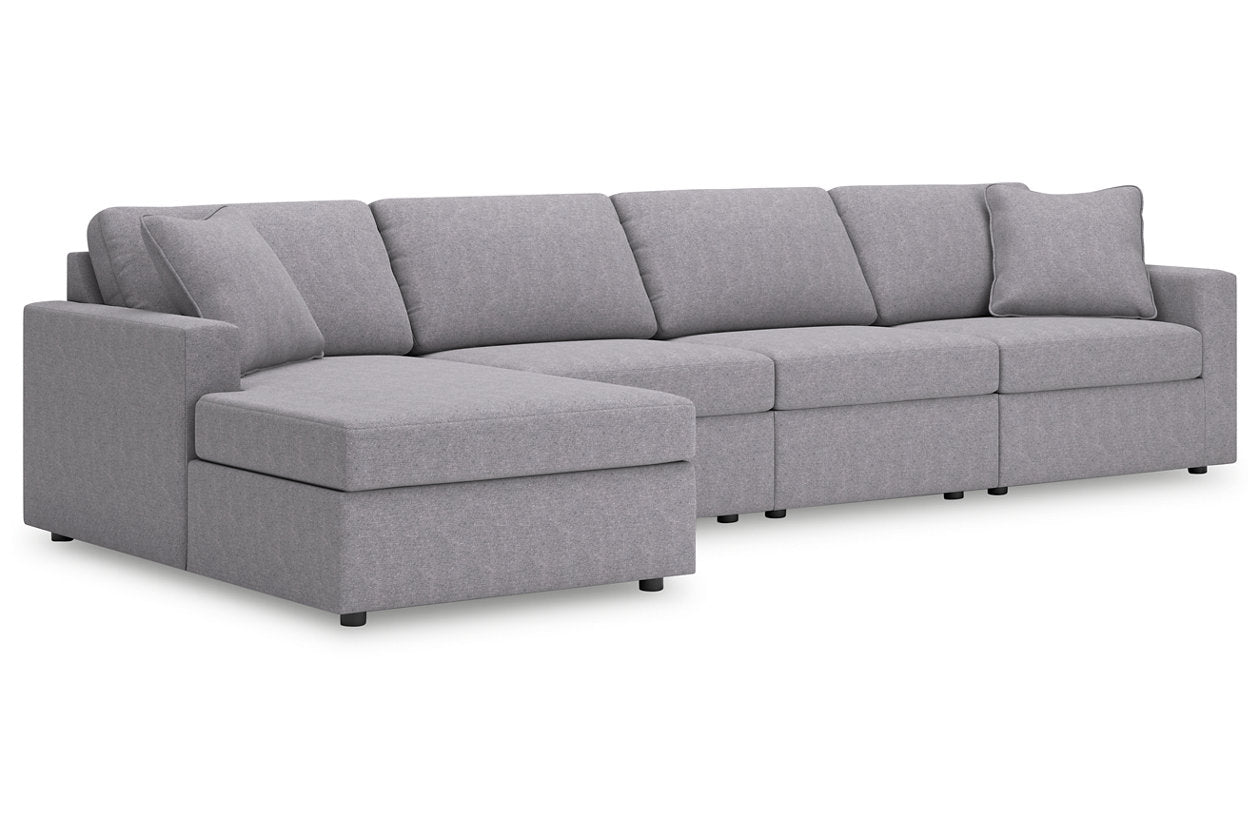 Modmax Granite 4-Piece Sectional with Chaise from Ashley - Luna Furniture