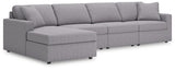 Modmax Granite 4-Piece Sectional with Chaise from Ashley Furniture - Luna Furniture