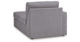 Modmax Granite Left-Arm Facing Corner Chaise from Ashley - Luna Furniture