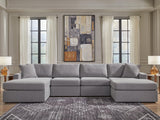 Modmax Granite 4-Piece Double Storage Chaise Sectional from Ashley - Luna Furniture
