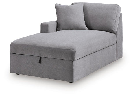 Modmax Granite Left-Arm Facing Corner Chaise with Storage from Ashley - Luna Furniture