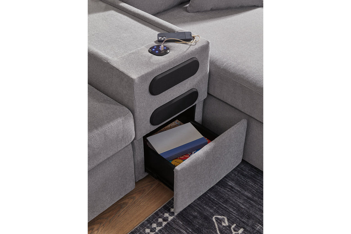 Modmax Granite 6-Piece Sectional from Ashley - Luna Furniture