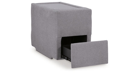 Modmax Granite Console with Storage from Ashley Furniture - Luna Furniture
